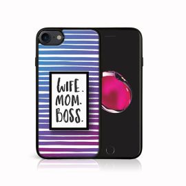 PROTEMIO MY ART Zaštitna maska Apple iPhone SE 2022 / 2020 / 7 / 8 WIFE (001)