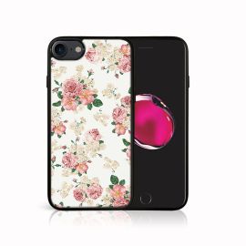 PROTEMIO MY ART Zaštitna maska Apple iPhone SE 2022 / 2020 / 7 / 8 PINK ROSES (016)