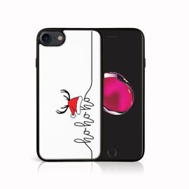 PROTEMIO MY ART Maska s božićnim dizajnom Apple iPhone SE 2022 / 2020 / 7 / 8 HOHOHO (073)