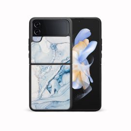 PROTEMIO MY ART Zaštitni poklopac za Samsung Galaxy Z Flip4 5G SVJETLO BLUE (149)