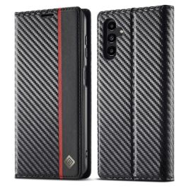 IMEEKE CARBON Wallet maska Samsung Galaxy A54 5G