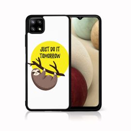 PROTEMIO MY ART Silikonska maska Samsung Galaxy A22 5G SLOTH (010)