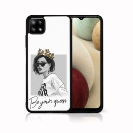 PROTEMIO MY ART Silikonska maska Samsung Galaxy A22 5G QUEEN (139)
