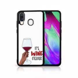 PROTEMIO MY ART Zaštitna maska Samsung Galaxy A40 WINE (007)