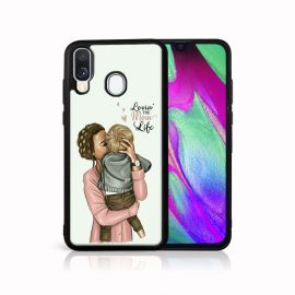 PROTEMIO MY ART Zaštitna maska Samsung Galaxy A40 MOM LIFE (118)