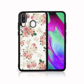 PROTEMIO MY ART Zaštitna maska Samsung Galaxy A40 PINK ROSES (016)