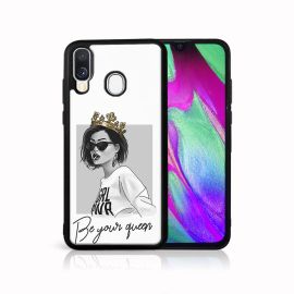 PROTEMIO MY ART Zaštitna maska Samsung Galaxy A40 GIRL (139)