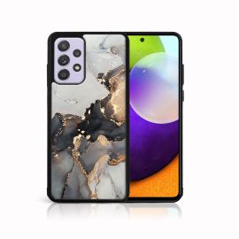 PROTEMIO MY ART Silikonska maska Samsung Galaxy A72 GREY MARBLE (140)
