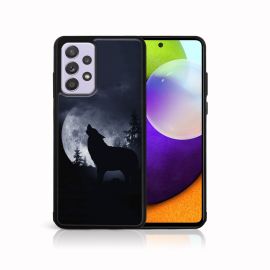 PROTEMIO MY ART Silikonska maska Samsung Galaxy A72 WOLF (044)