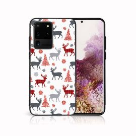 PROTEMIO MY ART Božićni dizajnerski poklopac Samsung Galaxy S20 Ultra CHRISTMAS