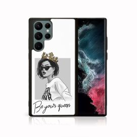 PROTEMIO MY ART Zaštitna maska Samsung Galaxy S22 Ultra 5G - KRALJICA (139)