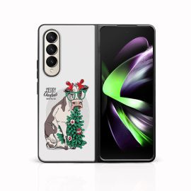 MY ART Maska s božićnim dizajnom Samsung Galaxy Z Fold4 5G MERRY CHRISTMAS (074)