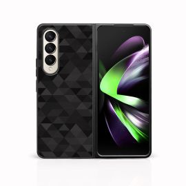 MY ART Zaštitna maska za Samsung Galaxy Z Fold 3 5G BLACK TRIANGLES (232)