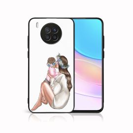 PROTEMIO MY ART Silikonska maska Huawei Nova 8i BABY GIRL (111)