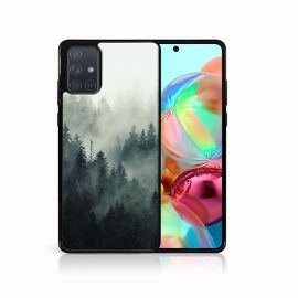 PROTEMIO MY ART Silikonska maska Samsung Galaxy A71 FOREST (003)