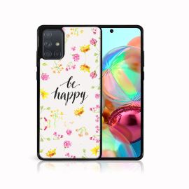 PROTEMIO MY ART Silikonska maska Samsung Galaxy A71 BE HAPPY (019)