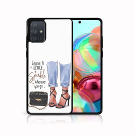 PROTEMIO MY ART Silikonska maska Samsung Galaxy A71 SHOES (061)