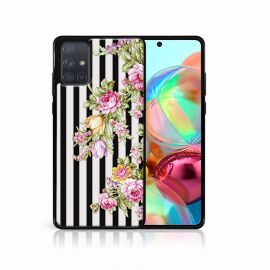 PROTEMIO MY ART Silikonska maska Samsung Galaxy A71 STRIPS (176)