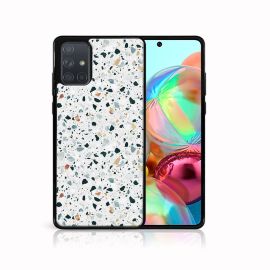 PROTEMIO MY ART Samsung Galaxy A71 zaštitna maska - GREY TERRAZZO (163)