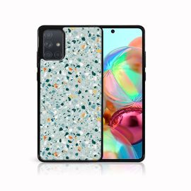 PROTEMIO MY ART Samsung Galaxy A71 zaštitna maska - BLUE TERRAZZO (164)