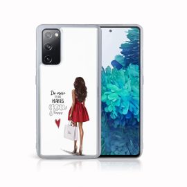 MY ART Zaštitna maska Samsung Galaxy S20 FE RED DRESS (137)