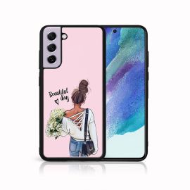 PROTEMIO MY ART Silikonska maska Samsung Galaxy S21 FE 5G DAY (136)