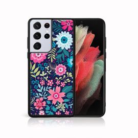 PROTEMIO MY ART Silikonska maska Samsung Galaxy S21 Ultra 5G FLORA (038)