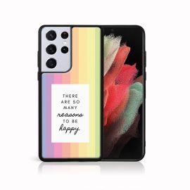 PROTEMIO MY ART Silikonska maska Samsung Galaxy S21 Ultra 5G REASONS (040)