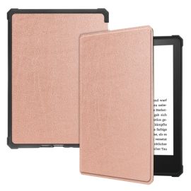 LEATHER Preklopna maska Amazon Kindle Paperwhite 5 pink
