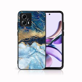 PROTEMIO MY ART Zaštitna maska za Motorola Moto G13 / G23 BLUE MARBLE (141)
