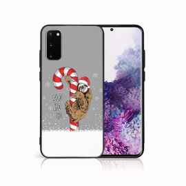 PROTEMIO MY ART Omot s božićnim dizajnom Samsung Galaxy S20 Plus BOMBONI (076)