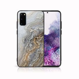 PROTEMIO MY ART Zaštitni poklopac za Samsung Galaxy S20 BEŽ (151)