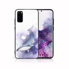 PROTEMIO MY ART Zaštitni poklopac za Samsung Galaxy S20 WHALE (242)