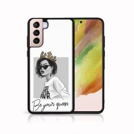 PROTEMIO MY ART Zaštitna maska Samsung Galaxy S21 Plus 5G - KRALJICA (139)