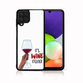 PROTEMIO MY ART Silikonska maska Samsung Galaxy A22 WINE (007)