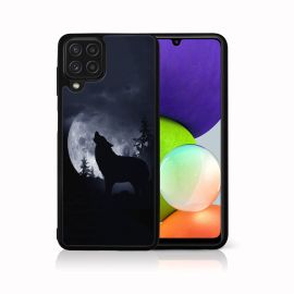 PROTEMIO MY ART Silikonska maska Samsung Galaxy A42 5G WOLF (044)