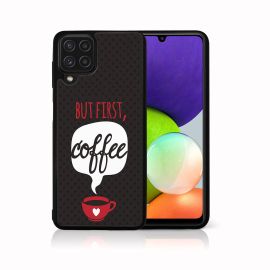 PROTEMIO MY ART Silikonska maska Samsung Galaxy A22 COFFEE (056)