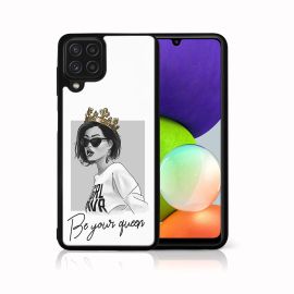 PROTEMIO MY ART Silikonska maska Samsung Galaxy A22 QUEEN (139)
