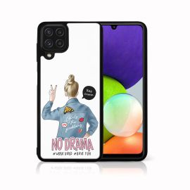 PROTEMIO MY ART Silikonska maska Samsung Galaxy A22 NO DRAMA (138)