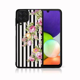 PROTEMIO MY ART Silikonska maska Samsung Galaxy A22 STRIPS (176)