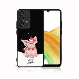 PROTEMIO MY ART Maska s božićnim dizajnom Samsung Galaxy A33 5G LET IT SNOW (075)