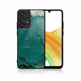 PROTEMIO MY ART Zaštitna maska Samsung Galaxy A33 5G - GREEN MARBLE (145)