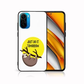 PROTEMIO MY ART Silikonska maska Xiaomi Poco F3 SLOTH (010)