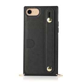 STRAP Kryt s remienkom Apple iPhone 7 / iPhone 8 / iPhone SE 2022 / 2020 čierny