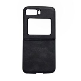 LEATHER Plastična maska Motorola Razr 2022 5G crna