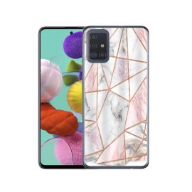 MY ART Zaštitna maska Samsung Galaxy A71 PINK MARBLE (143)