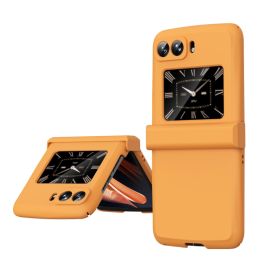 MACARON Plastična maska za Motorola Razr 2022 5G narančasta