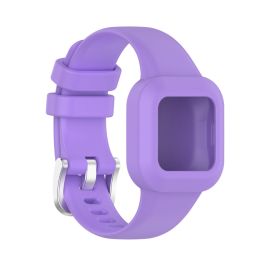 GLACIER Zaštitna torbica s remenom za Garmin Vivofit Junior3 ljubičasta