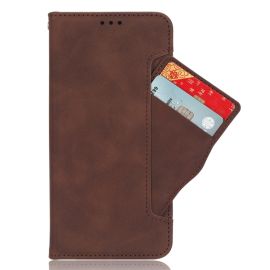SLOT Wallet maska za Nubia Z60 Ultra braon
