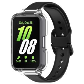 PROTEMIO COVER SET remen za sat + kućište Samsung Galaxy Fit3 crna